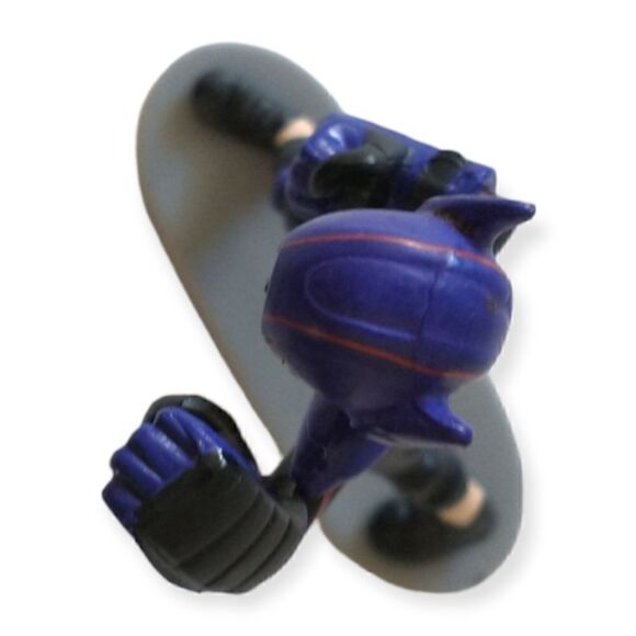 Hiro Hamada Cake Topper Disney Big Hero Action Figure PVC Anime 2.5" Purple Blk. - Picture 7 of 16